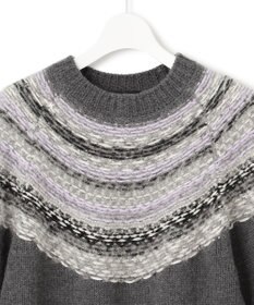 23区 L 【CLASSY.12月号掲載】フェアアイル ニット