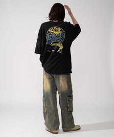 WEGO 【ユニセックス着用ITEM】別注BENDAVISサークルロゴグラフィックT（SS）