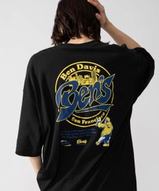 WEGO 【ユニセックス着用ITEM】別注BENDAVISサークルロゴグラフィックT（SS）