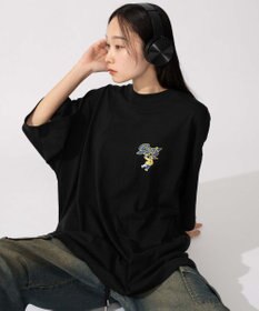 WEGO 【ユニセックス着用ITEM】別注BENDAVISサークルロゴグラフィックT（SS）