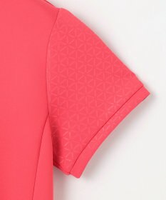 23区GOLF 【WOMEN】ライトダンボール ロゴリブモックネック