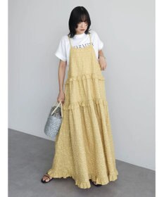 Green Parks ・Ｐｅｔｉｔ　Ｆｌｅｕｒフラワージャカードキャミワンピ