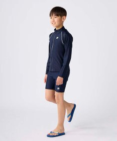 OP／FILA 【FILA】スタンドカラー長袖フルジップラッシュガード