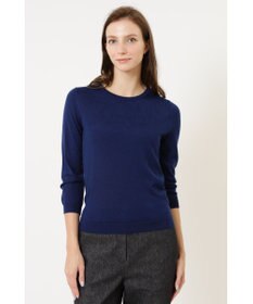 DAKS クルーネックウールニットプルオーバー