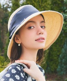 TOCCA 【サイズ調整可】WIDE BRIM BRAIDHAT 帽子