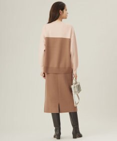 自由区 S 【カタログ掲載・セットアップ対応・洗える】スムージーニット スカート