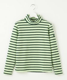 23区GOLF 【WOMEN】リングヤーン ボーダーモックネックシャツ