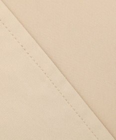 組曲 S コットンライクツイル ノーカラーショート丈コート