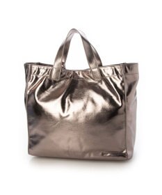 UNBILLION cachecache ソフトメタリックショッパートート