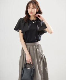 組曲 コットンポンチケープライク ブラウス