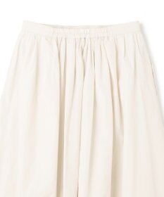 uncrave メモリータフタ フレアスカート