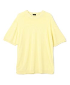 JOSEPH HOMME リネンナイロンプレーン　半袖クルーネックニット