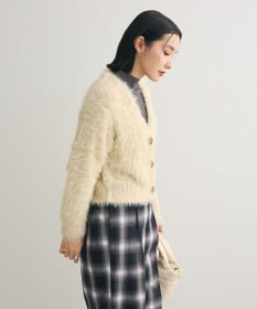 Green Parks ・Ｐｅｔｉｔ　Ｆｌｅｕｒ　シャギーニットカーディガン