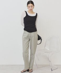 AMERICAN HOLIC ルーズストレートカラーデニムパンツ