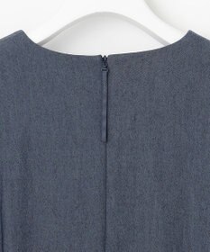 自由区 S 【セットアップ対応・洗える】ドレープツイルプルオーバー ブラウス