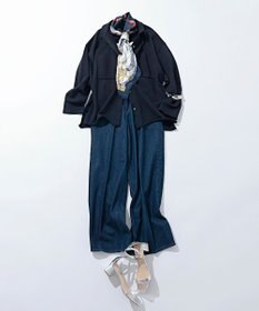 uncrave スウェットライクニット CPOシャツ