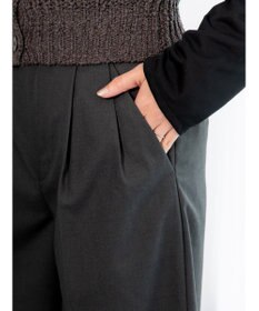 Te chichi パターンアソートワイドクロップトパンツ