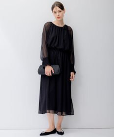 23区 【APPLAUDIR】シアードットフロッキー ドレス