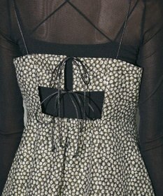 Green Parks ジャガードキャミワンピース