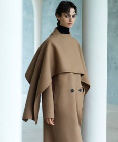 23区 【エステータ】シルクリブ タートルニット