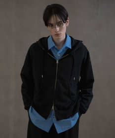 WEGO ショートダブルZIPパーカー