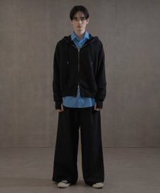 WEGO ショートダブルZIPパーカー