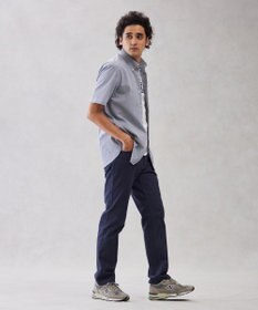 J.PRESS MEN 【クールマックス】サッカーストライプ／マイクロギンガムチェック シャツ/B.D