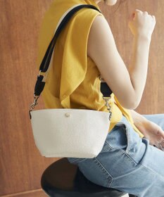 TOPKAPI 【Breath TOPKAPI】SCOTCH GRAIN スコッチグレイン プレーン 2トーンテープ ショルダー バッグ