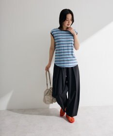 Green Parks マルチボーダーフレンチプルオーバー