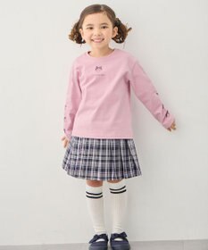 ANY KIDS 【一部店舗/WEB限定】【綿100%】プリント 長袖Tシャツ