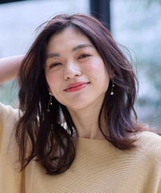 ANY 【WEB限定】ドロップストーンピアス(両耳用)