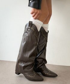 WEGO ウエスタンカバーロングブーツ