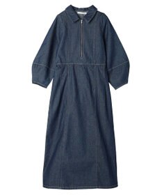 Green Parks ・ＥＬＥＮＣＡＲＥ　ＤＵＥ　デニムハーフＺＩＰワンピース