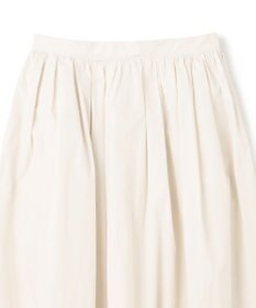 uncrave メモリータフタ フレアスカート