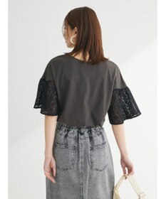 Green Parks ・ＳＵＧＡＲ　ＳＰＯＯＮ　レースフリルプルオーバー