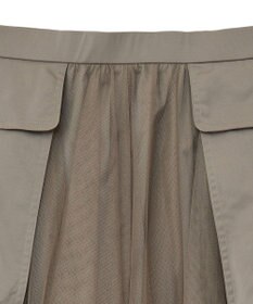 Green Parks ・ｆｕｒｒｙ　ｒａｔｅ　チュールワークポケットスカート