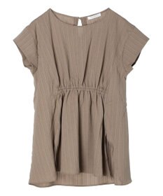 Green Parks 変形ストライプジャガードチュニック