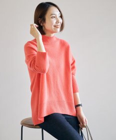 UNFILO ウールカシミヤ ハイネックニット