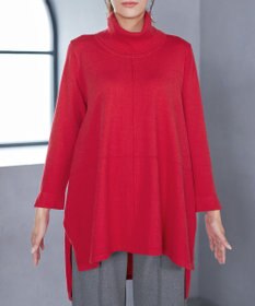 Tiaclasse まろやかタートルニットチュニック