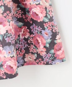 ANY KIDS 花柄 ドッキング ワンピース