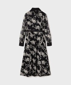 GRACE CONTINENTAL チュールコードレースワンピース