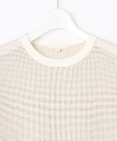 自由区 シアーメッシュニット Tシャツ