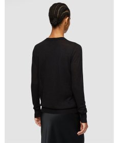 JOSEPH 【FOUNDATIONS】【洗える】キャッシュエアー　ラウンドネックニット