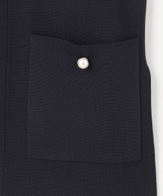 UNFILO 【軽量/ストレッチ/シワになりにくい】ミラノリブ ハーフジレ