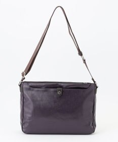 LA BAGAGERIE コーティングキャンバス ショルダーバッグ