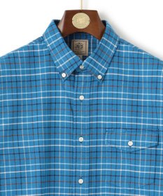 J.PRESS MEN コットンネル タッタソールシャツ/B.D