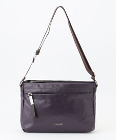 LA BAGAGERIE コーティングキャンバス ショルダーバッグ