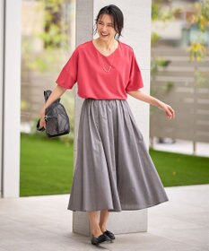 ANY メタルパールレンジネックレス