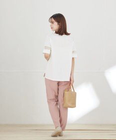 Tiaclasse 【おのののかさん着用】とろみカラーテーパードパンツ