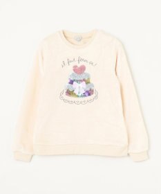 ANY KIDS 両面 フリース スパンコール トレーナー